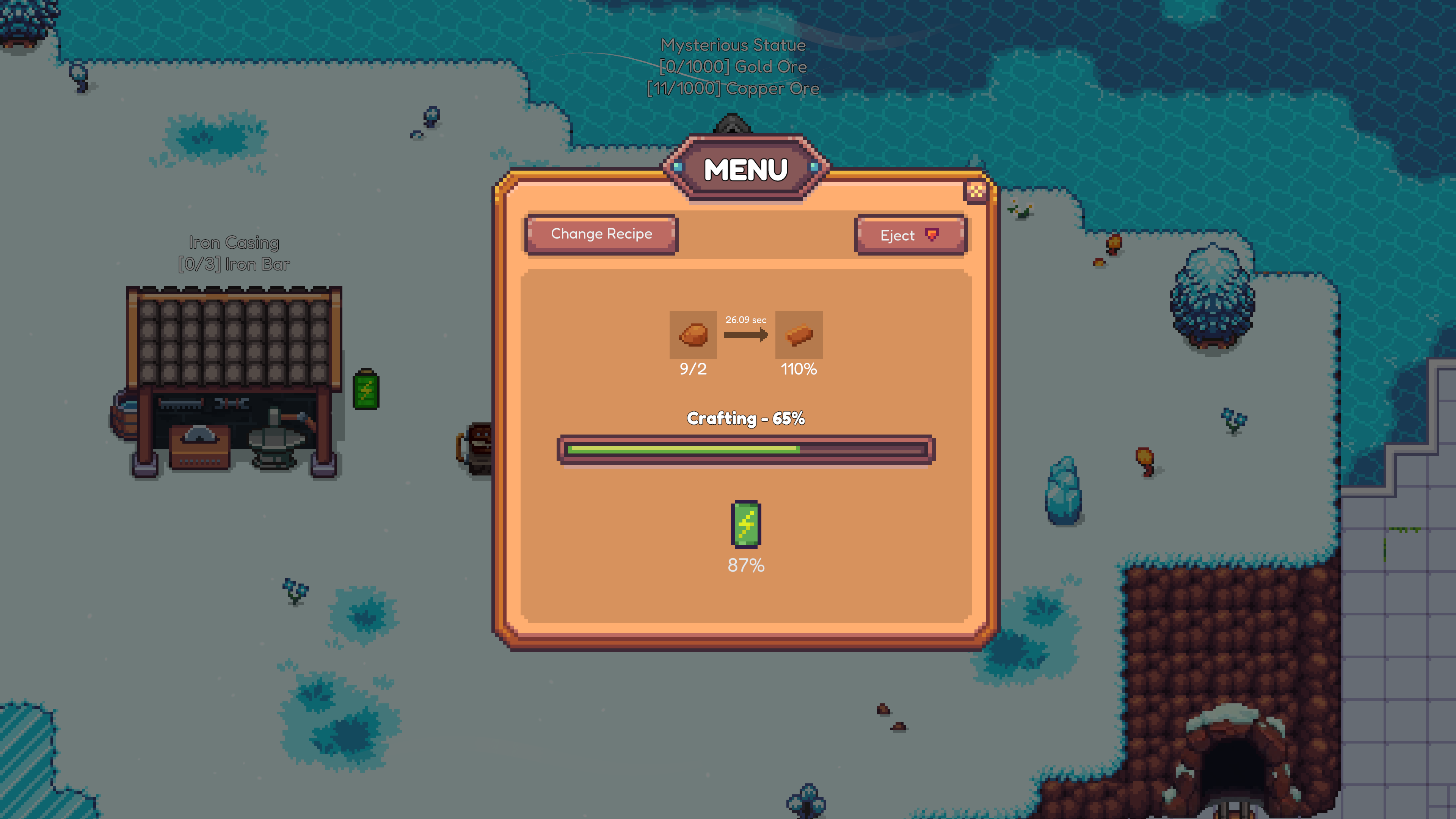 Suncraft - Crafting Panel